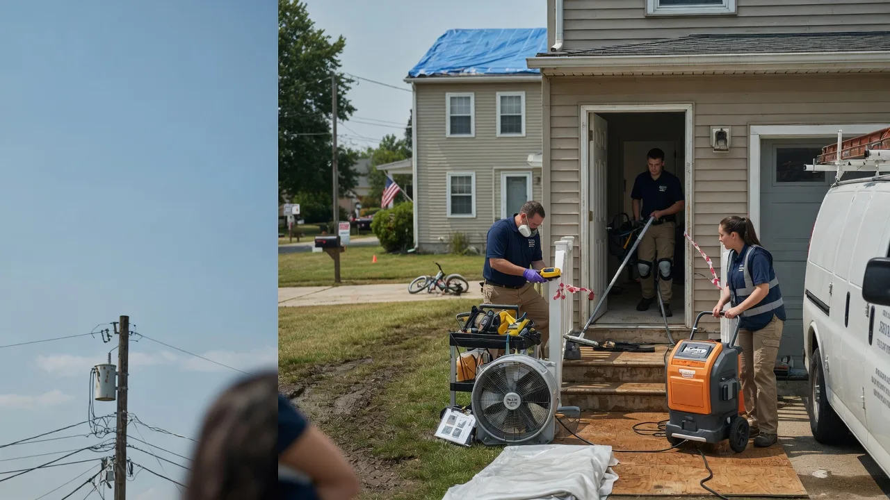 Water Damage Repair in West Branch, IA near me